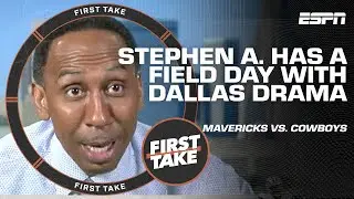 BIGGER DISAPPOINTMENT: Mavs or Cowboys? 🤠🐴 Stephen A. has THIS to say! | First Take