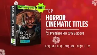 Horror Cinematic Titles Pack for Premiere Pro-Preview-Free Download