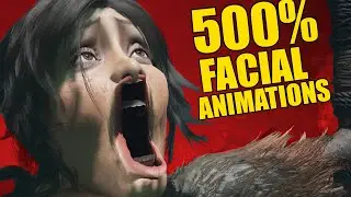 TOMB RAIDER But with 500% Facial Animations 🤣 | Facial Expressions mod