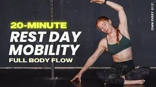 20 Min. Soft Mobility Flow + Stretches | Gentle Movement For Active Recovery | Beginner-Friendly