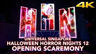 Halloween Horror Nights 12: Dream Reaper at HHN12 Opening Scaremony