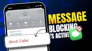 How to Fix ‘Message Blocking Is Active’ on iPhone | Unable to Send Message on iPhone