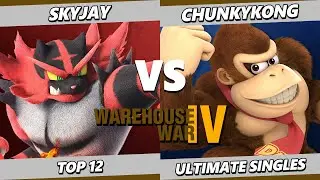 Warehouse War 4 - Skyjay (Incineroar) Vs. ChunkyKong (Donkey Kong) Smash Ultimate - SSBU