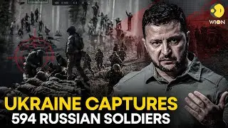 Ukraine captures 594 Russian soldiers during  Kursk military operation | WION Originals