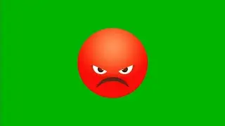 Angry Emoji Animation video on green screen | Free animation footage | non copyrighted footage | NCF