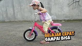 Cara Cepat Belajar Sepeda untuk Anak-Anak | Dede Senja & AA Satria