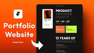 How to Build a Portfolio Website Using Framer Template