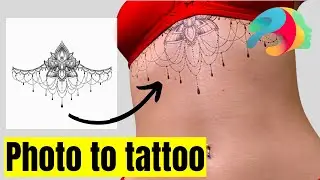 Daz Studio | how to turn a photo into a tattoo on Daz Studio? | Tutorial