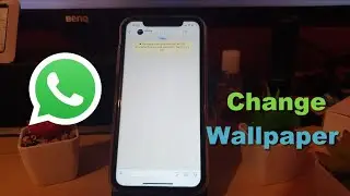 Change Whatsapp Wallpaper on iPhone