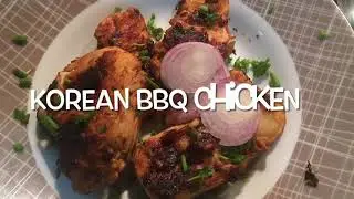 Korean barbecue chicken