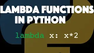 Lambda functions in python (and why they improve your coding skills)