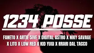1234 POSSE - SadTurns & KIIyouReady ( TESTO/LYRICS )