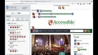 Overview of the Web Accessibility Evaluation Tool (WAVE)