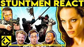 Stuntmen React to Bad & Great Hollywood Stunts 22