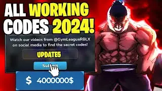 *NEW* ALL WORKING CODES FOR GYM LEAGUE IN AUGUST 2024! ROBLOX GYM LEAGUE CODES