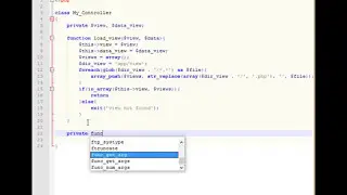 Create OOP PHP Framework MVC for 80 minutes Part 4