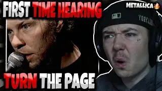 HIP HOP FAN'S FIRST TIME HEARING 'Metallica - Turn The Page' | GENUINE REACTION