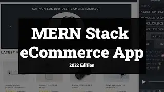 MERN Stack eCommerce App | MERN eCommerce From Scratch