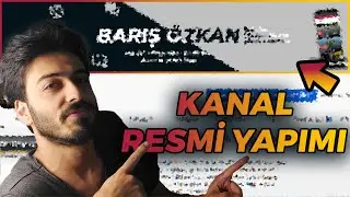 10 DK'DA YOUTUBE KANAL RESMİ YAPIMI! (Youtube Banner Yapma) Youtube Kanal Resmi Nasıl Yapılır?