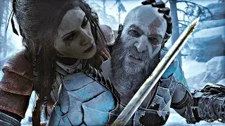 God of War Ragnarok - Kratos Vs. Freya Boss Fight (4K 60FPS)