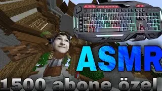 Keyboard + Mouse Sounds ASMR 1500 abone özel | crafr rise Bedwars