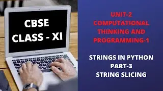 STRINGS IN PYTHON PART 3