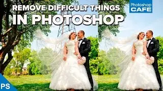 How to REMOVE objects from a photo: Remove anything in PHOTOSHOP