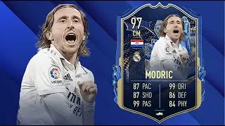 FIFA 23: LUKA MODRIC 97 TOTS PLAYER REVIEW I FIFA 23 ULTIMATE TEAM