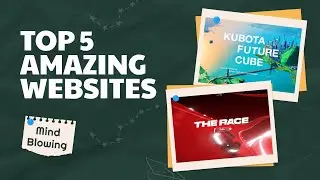 Top 5 Best Websites of 2023 | Top 5 websites Everyone should visit | Mind Blowing Web design