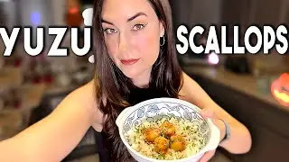 Sasha Grey's Japanese Inspired Yuzu Butter Scallops