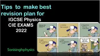 Best  revision tips | strategy| IGCSE physics | CIE EXAMS 2022 | May/June