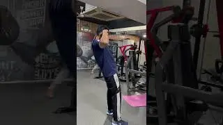 Back workout face pull 