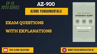 EP-15 || AZ 900 Exam Question 2024 || Azure Fundamentals Dumps 2024 || PDF Available