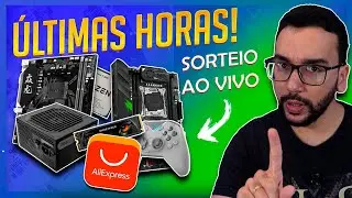 AO VIVO! Últimas HORAS antes dos NOVOS IMPOSTOS - Bancando sua compra com SORTEIO!