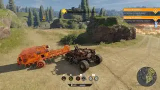 Crossout: Hard Raid Boss Fight 