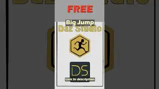 Big Jump. Free Mixamo animation for Daz Studio's Genesis 9.