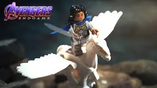 Avengers Endgame Valkyrie Pegasus Unofficial Lego minifigures