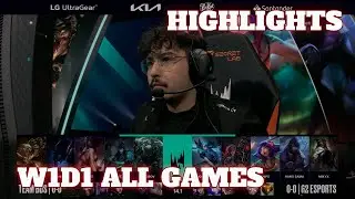 LEC Winter 2024 W1D1 - All Games Highlights | Week 1 Day 1 LEC Winter 2024