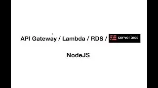 Tips and Tricks: API Gateway, Lambda, RDS