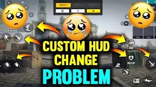 FREEFIRE: Custom HUD Problem Solution | FF Custom Hud Problem Today | FF Custom Hud Delete Problem