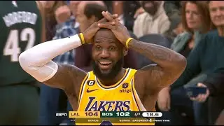 WILDEST GAME! Lakers vs Celtics Final Minute! CRAZY PLAYS!