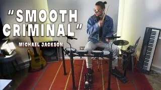 MICHAEL JACKSON - SMOOTH CRIMINAL | DRUM COVER (Donner DED-95)