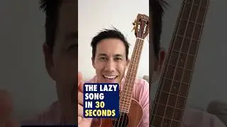 The Lazy Song - Bruno Mars Ukulele Tutorial