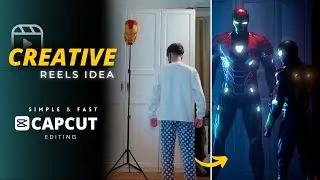 Creative VIRAL reels ideas using Capcut | Transition Tutorial using Capcut Video Idea