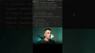 Мигающий курсор VS CODE | Visual Studio Code #vscode