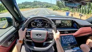 2025 Infiniti QX80 Autograph - POV First Drive (Binaural Audio)