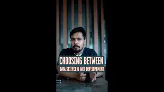 What to choose?🙆‍♂️ Data science or Web Development 