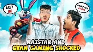 Raistar & Gyan Gaming 😱 Shocked Rishabh Rocked  🗿😂 DOUBLE AWM