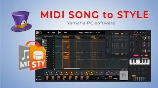 MIDI Song to Style ★ Convert any standard MIDI file to a ready-to-play Style