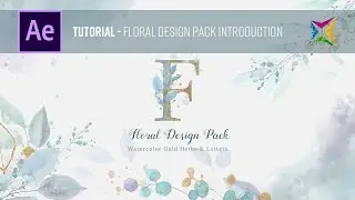 Floral Watercolor Design Pack - Basic Introduction Tutorial